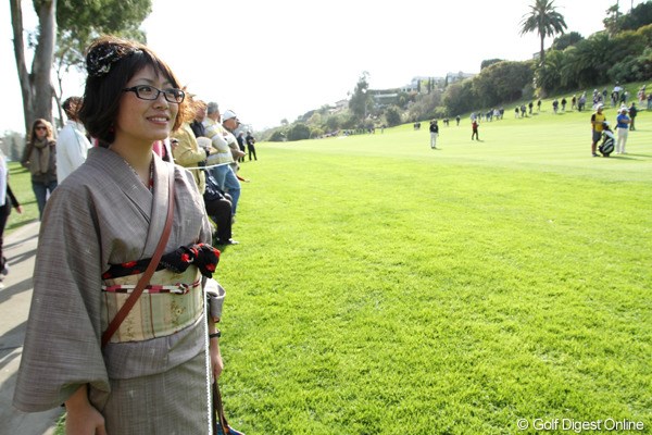2012年 ノーザントラストオープン 最終日 白川貴衣さん