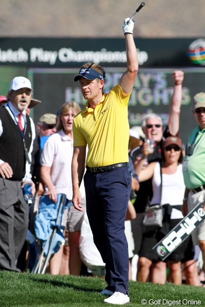 2012年 WGCアクセンチュアマッチプレー選手権 初日 ルーク・ドナルド
