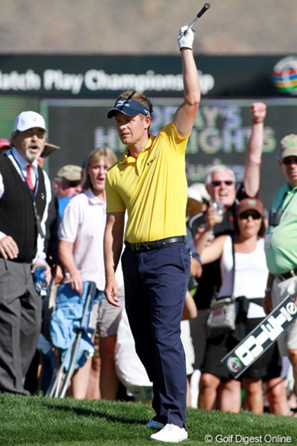 画像詳細 12年 Wgcアクセンチュアマッチプレー選手権 初日 ルーク ドナルド 昨年王者l ドナルドが初戦敗退 遼は逆転勝ちで2回戦へ 12年 Wgc アクセンチュアマッチプレー選手権 Gdo ゴルフダイジェスト オンライン