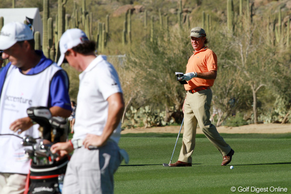 マッチプレーに相応しい観戦場所