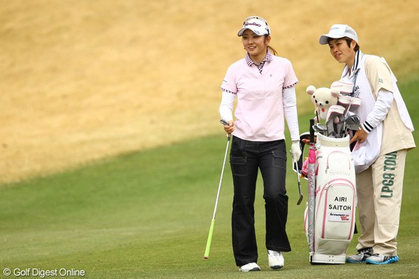 2012年 ヨコハマタイヤゴルフトーナメントPRGRレディスカップ 事前情報 斉藤愛璃 今週も注目を集めている斉藤愛璃。優勝後、どんなプレーを見せてくれるだろう？