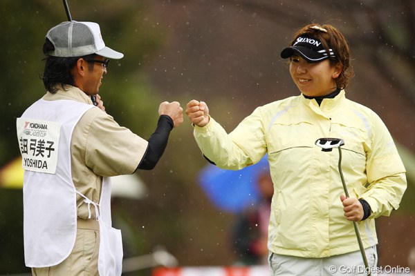 2012年 ヨコハマタイヤゴルフトーナメントPRGRレディスカップ 初日 吉田弓美子