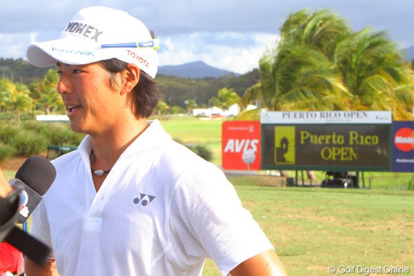 2012年 プエルトリコオープン最終日 石川遼 石川遼はプレーオフを待った練習場で惜敗を知った