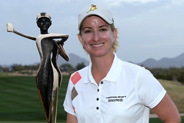 2012年 RRドネリー LPGA ファウンダーズカップ 事前 カリー・ウェブ 昨年はベテランのカリー・ウェブが大会の初代女王となった（Stephen Dunn/Getty Images）