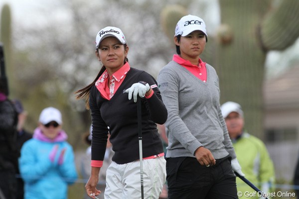 2012年 RRドネリー LPGA ファウンダーズカップ 最終日 宮里藍＆ヤニ・ツェン