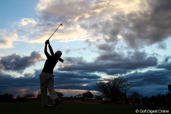2012年 RRドネリー LPGA ファウンダーズカップ 最終日 日没