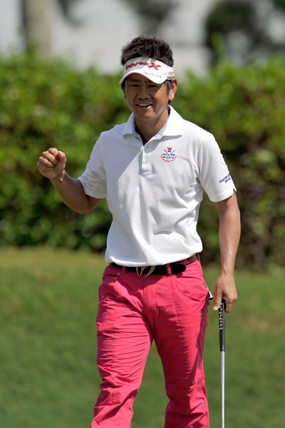 2012年 インドネシアオープン 初日 藤田寛之 2アンダー暫定4位タイにつけた藤田寛之（写真提供：日本ゴルフツアー機構）