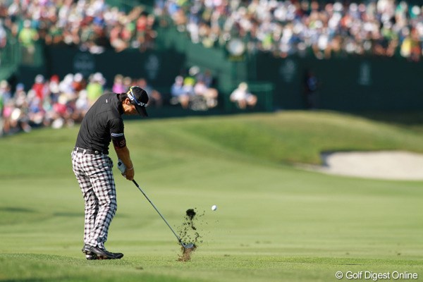 2012年 アーノルド・パーマーインビテーショナル 2日目 石川遼18番第2打