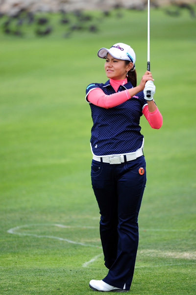 藍、追い風に乗りメジャー初戦へ「今年はメジャーチャンピオンが最大の目標」