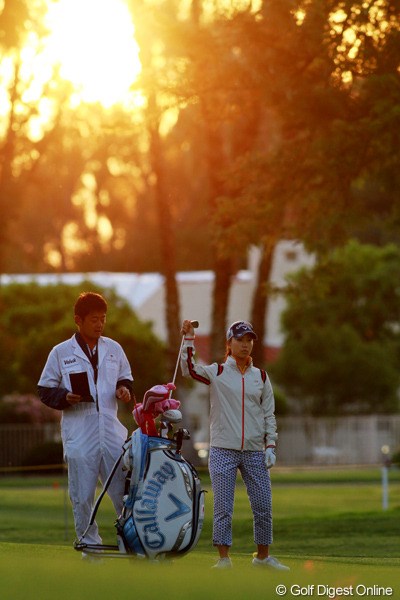 2012年 クラフトナビスコ選手権 事前 上田桃子