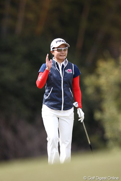 2012年 ヤマハレディースオープン葛城 初日 上原彩子