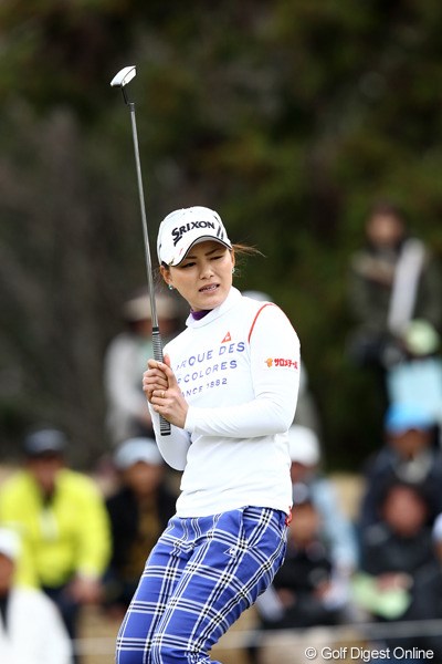 2012年 ヤマハレディースオープン葛城 初日 横峯さくら