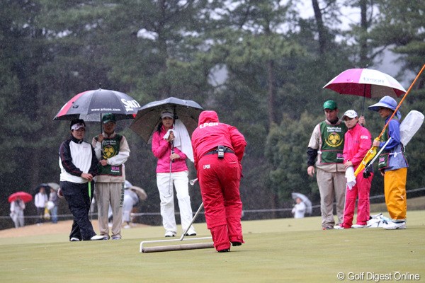 2012年 ヤマハレディースオープン葛城 2日目 15番グリーン