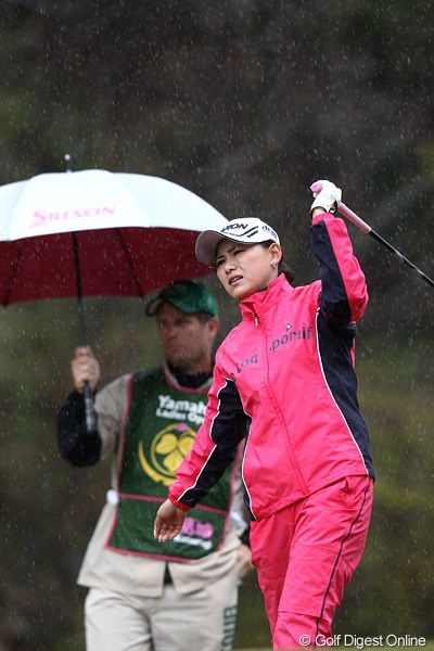 2012年 ヤマハレディースオープン葛城 2日目 横峯さくら