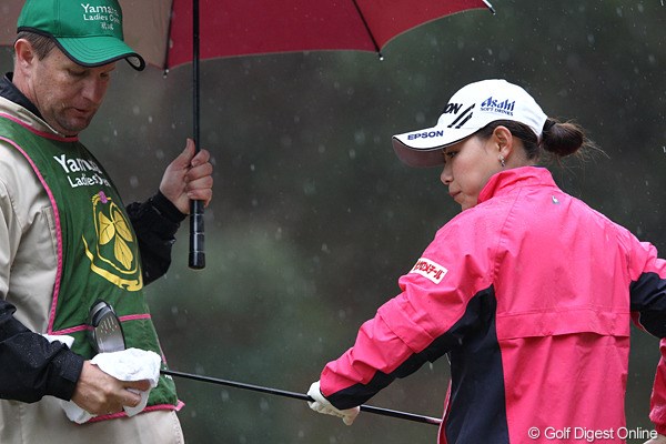 2012年 ヤマハレディースオープン葛城 2日目 横峯さくら