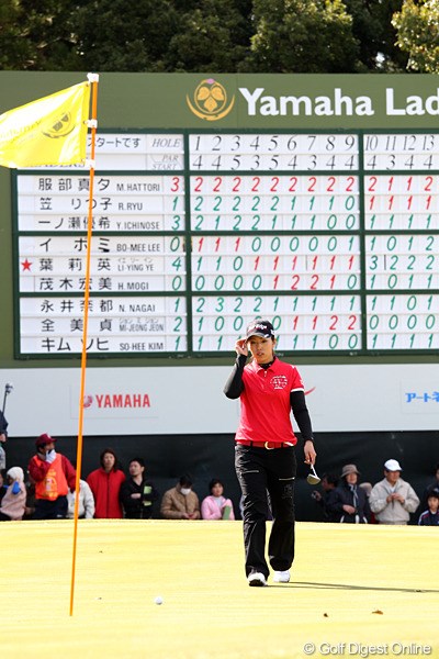 2012年 ヤマハレディースオープン葛城 最終日 笠りつ子