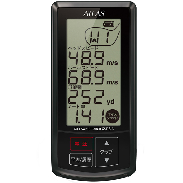 ATLAS GST-4 ヘッドスピード計測機　美品