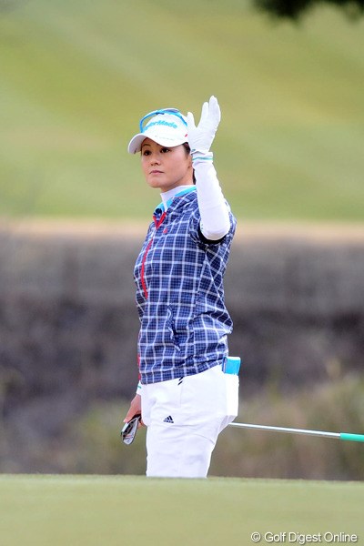 2012年 スタジオアリス女子オープン 2日目 諸見里しのぶ