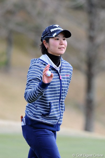2012年 スタジオアリス女子オープン 2日目 比嘉真美子