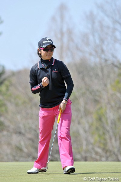 2012年 スタジオアリス女子オープン 最終日 比嘉真美子