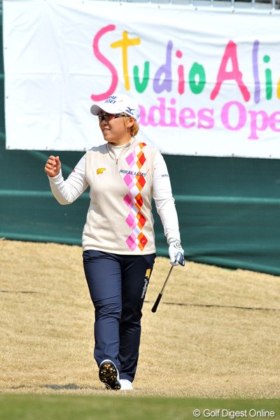 2012年 スタジオアリス女子オープン 最終日 申智愛
