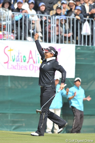 2012年 スタジオアリス女子オープン 最終日 佐伯三貴