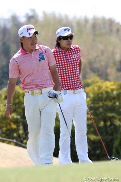 2012年 東建ホームメイトカップ 初日 藤本佳則、櫻井勝之 