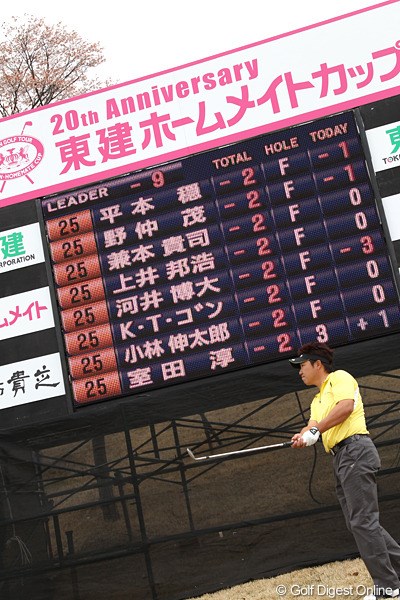 2012年 東建ホームメイトカップ 2日目 高山忠洋