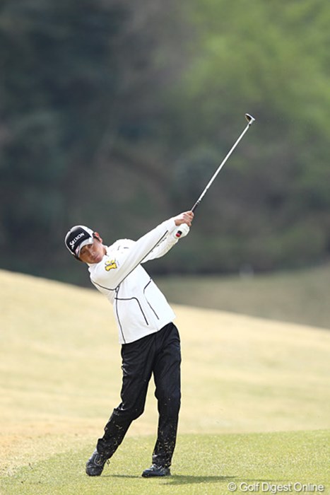 明日はどんなゴルフを？7アンダー3位タイ 2012年 東建ホームメイトカップ 3日目 冨山聡