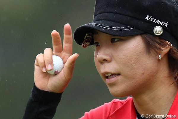 2012年 フジサンケイレディスクラシック 初日 穴井詩