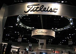 今年PGAショーに復活した「タイトリスト」のブース。