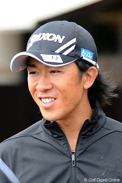 2012年 つるやオープンゴルフトーナメント 3日目 上井邦浩 初優勝が待たれる上井邦浩。明日も好調を維持できるか？