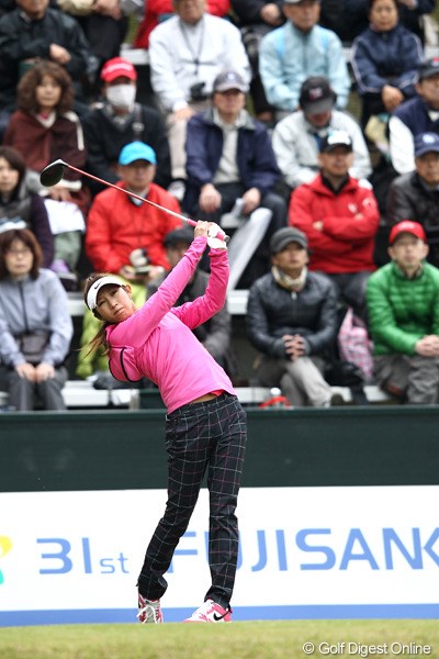 2012年 フジサンケイレディスクラシック 2日目 金田久美子