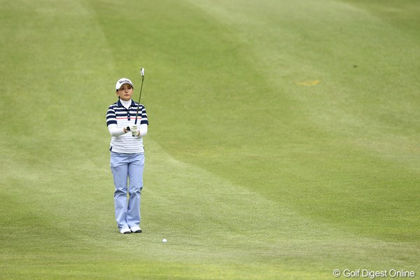 2012年 フジサンケイレディスクラシック 2日目 茂木宏美 自分のゴルフに集中！