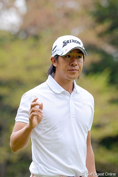2012年 つるやオープンゴルフトーナメント 最終日 上井邦浩