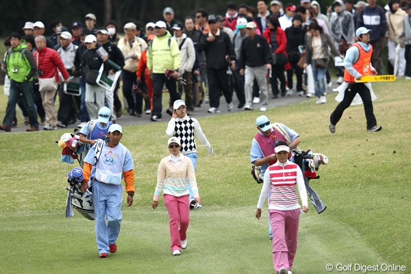 2012年 フジサンケイレディスクラシック 最終日 大江香織 全美貞 飯島茜