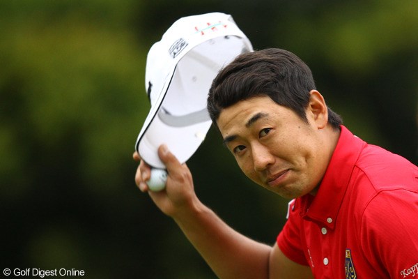 2012年 中日クラウンズ 初日 河野晃一郎 やっぱり曲がらないゴルフが和合には必要なんですねぇ。6位タイスタートです。
