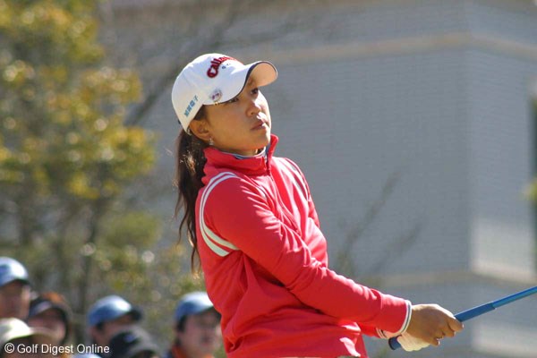 スタジオアリス女子オープン1日目