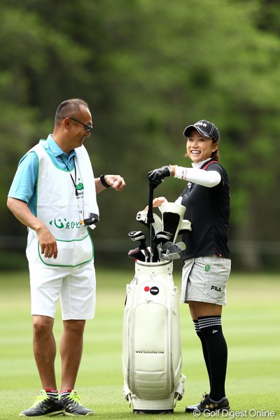 2012年 サイバーエージェント レディスゴルフトーナメント 2日目 原江里菜