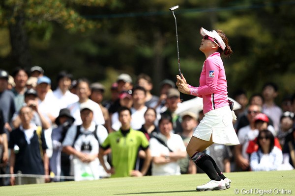 2012年 サイバーエージェント レディスゴルフトーナメント 最終日 有村智恵