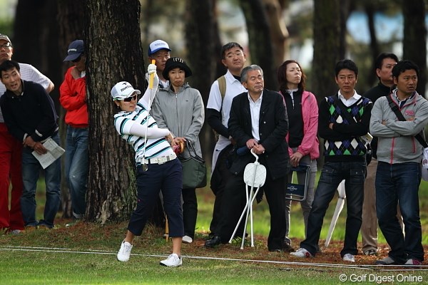 2012年 ワールドレディスチャンピオンシップサロンパスカップ 2日目 比嘉真美子