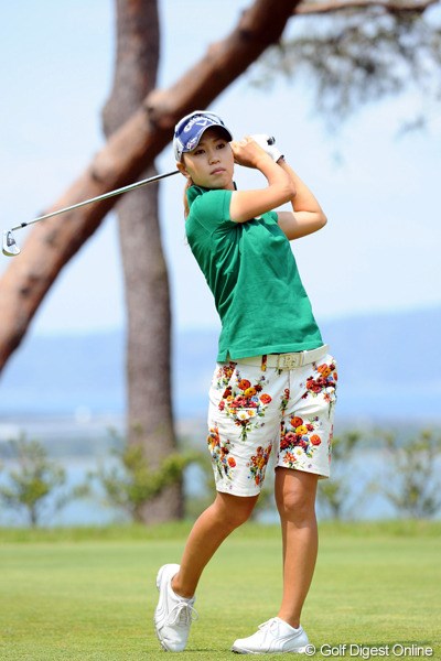 2012年 フンドーキンレディース 初日 上田桃子