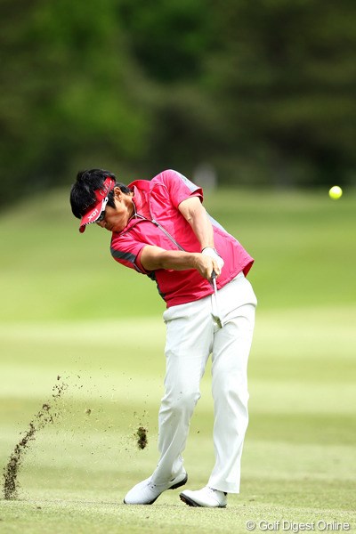 2012年 日本プロゴルフ選手権大会 日清カップヌードル杯 2日目 谷昭範 シード権を獲得して臨む今季。谷昭範はメジャーの舞台で輝けるか。