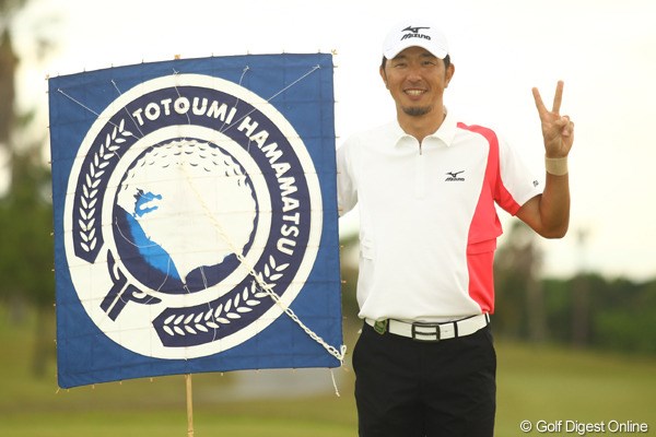 昨年、石川遼をプレーオフで下しツアー初優勝を果たした小林正則