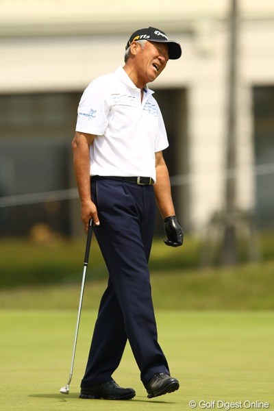 2012年 とおとうみ浜松オープン 初日 青木功