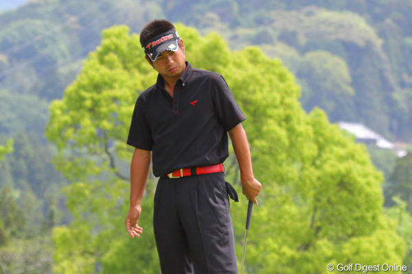 背筋痛で棄権の池田勇太、久々のJGA競技に戸惑い