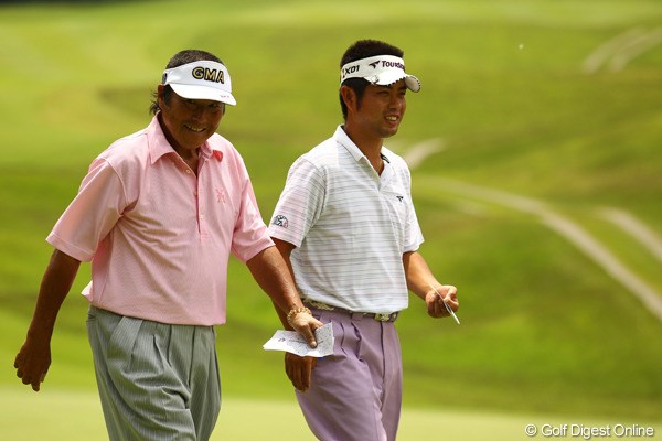 2012年 ダイヤモンドカップゴルフ 初日 池田勇太＆尾崎将司