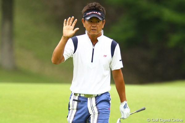 2012年 ダイヤモンドカップゴルフ 2日目 藤田寛之 2日間で14バーディ…連日のビッグスコアで一気に単独首位に躍り出た藤田寛之。