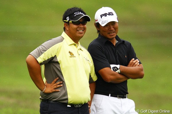 2012年 ダイヤモンドカップゴルフ 2日目 キラデク・アフィバーンラト＆塚田好宣