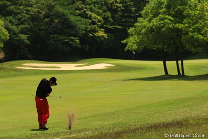 男子ツアーを初めて開催するザ・カントリークラブ・ジャパン。戦略的で頭が疲れそうなコースです。勇太はジュニア時代から慣れ親しんでます。 2012年 ダイヤモンドカップゴルフ 3日目 池田勇太